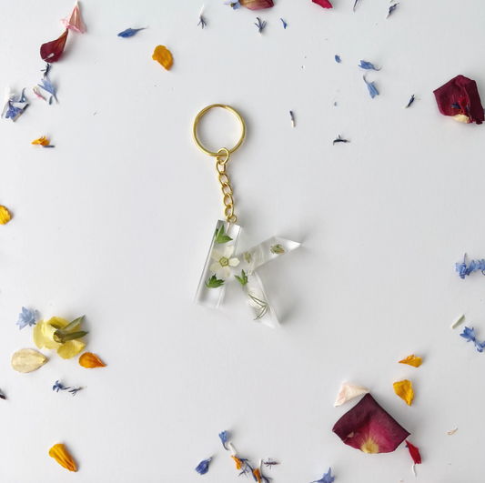 FLORAL KEY CHAIN (SINGLE)