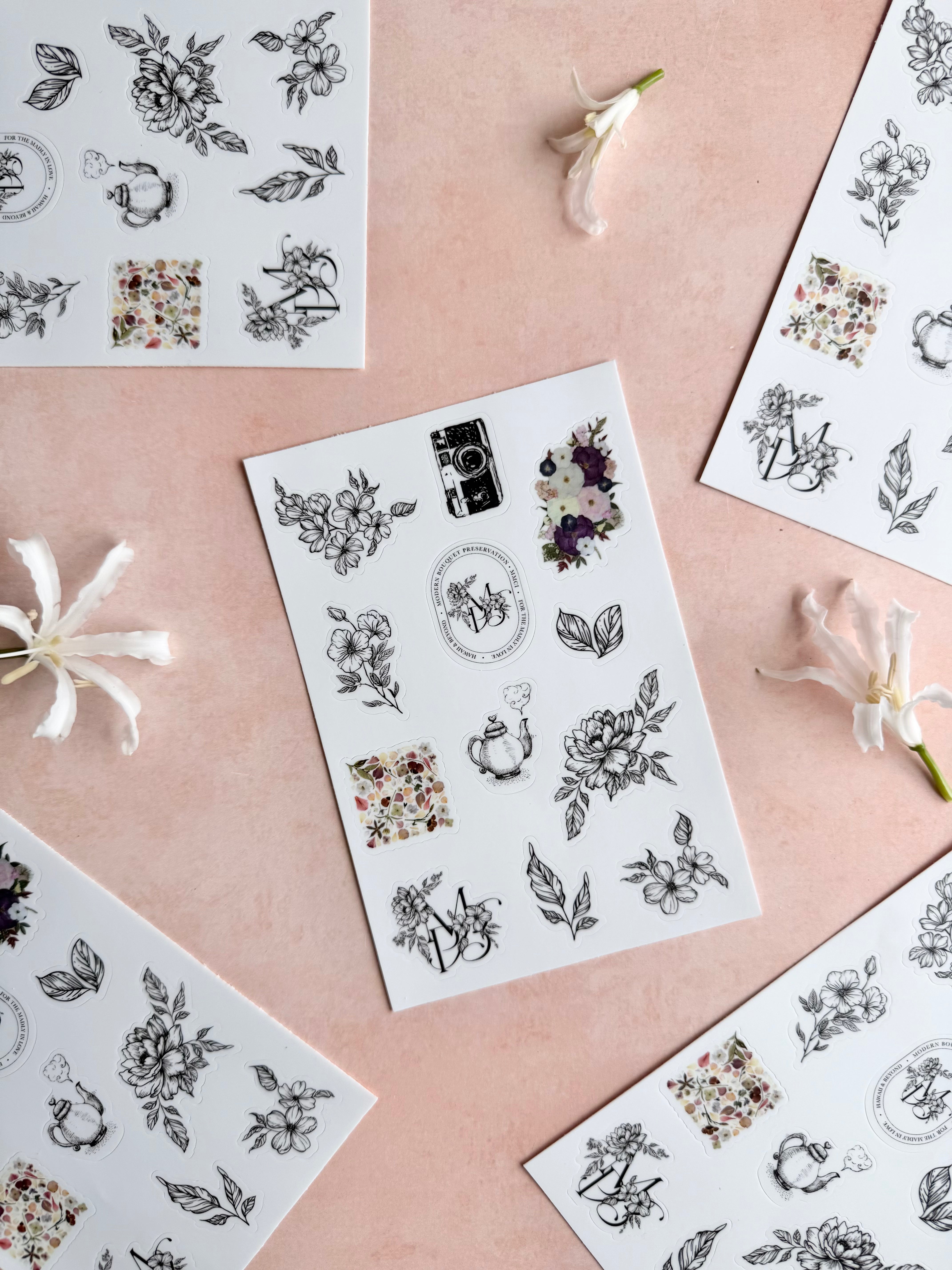 Stickers – Modern Bouquet Preservation