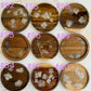 MiH PRESSED FLOWER COASTERS