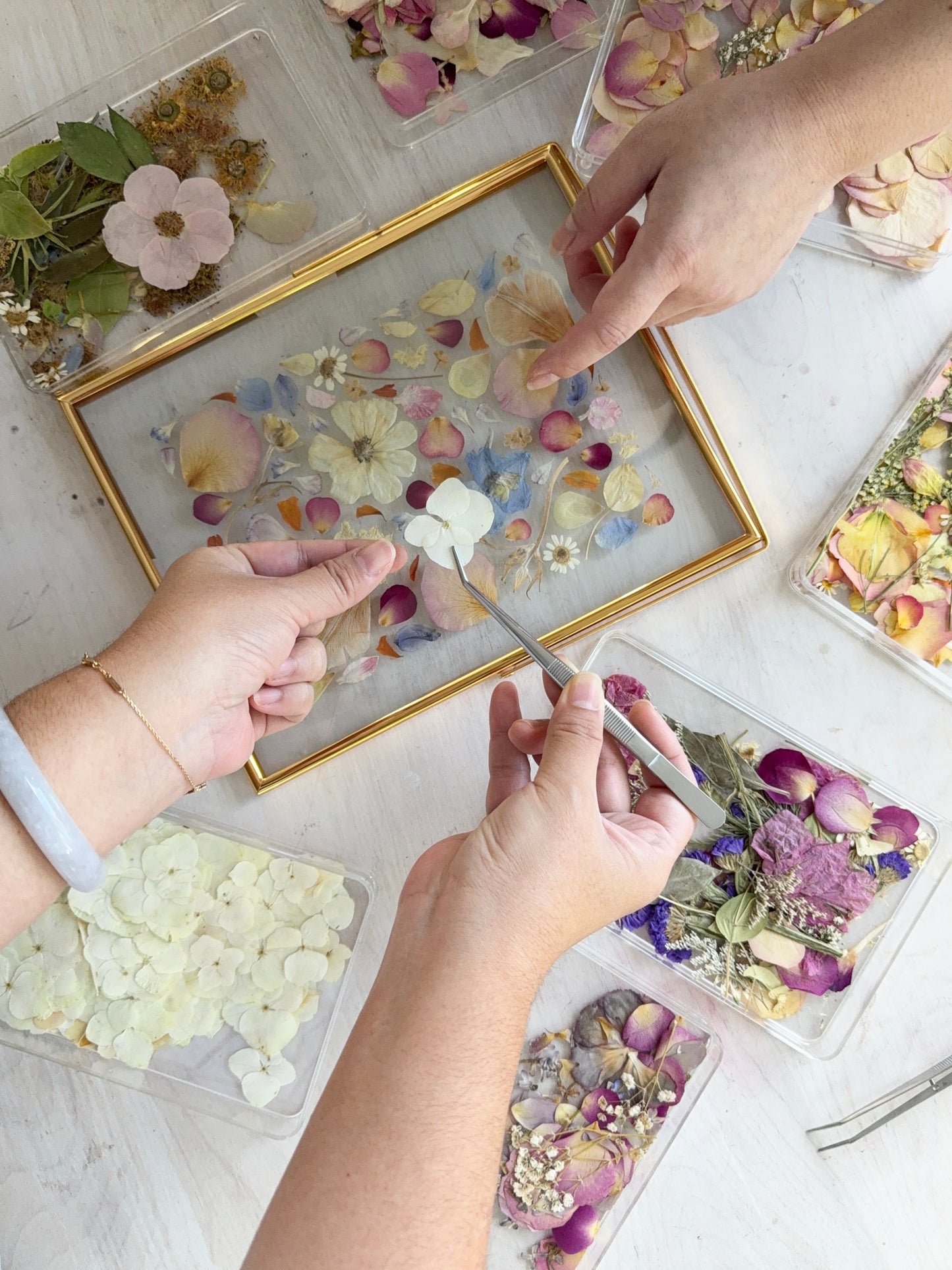 Private Pressed Floral Frame Workshop